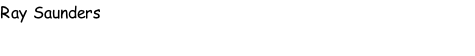 Ray Saunders