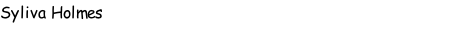 Syliva Holmes